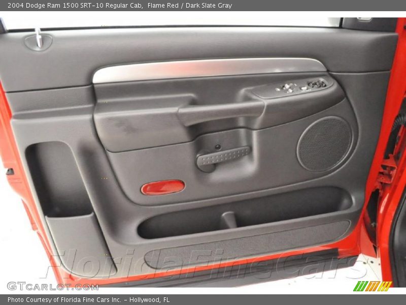 Flame Red / Dark Slate Gray 2004 Dodge Ram 1500 SRT-10 Regular Cab