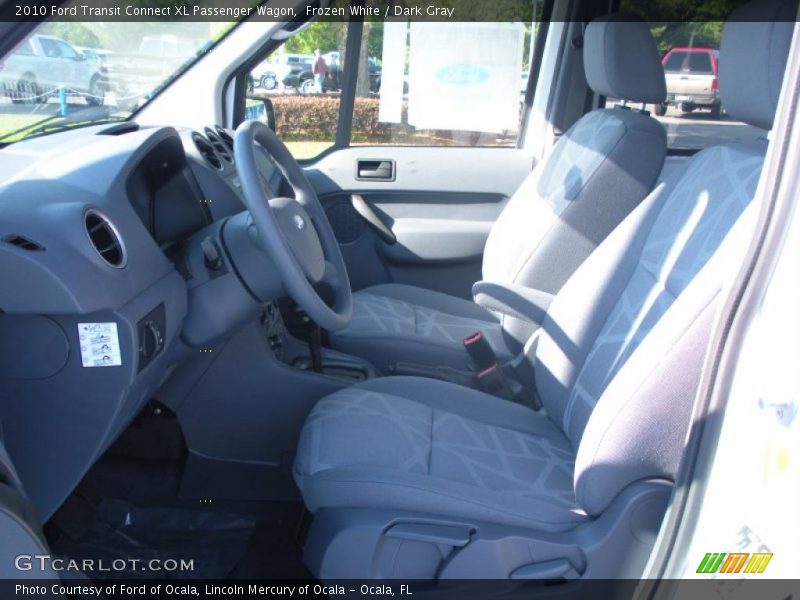 Frozen White / Dark Gray 2010 Ford Transit Connect XL Passenger Wagon