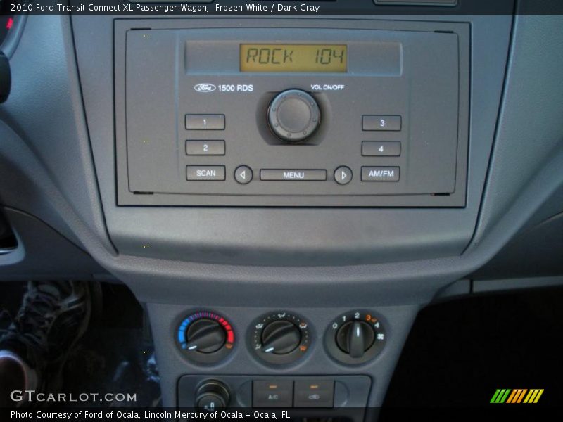 Frozen White / Dark Gray 2010 Ford Transit Connect XL Passenger Wagon