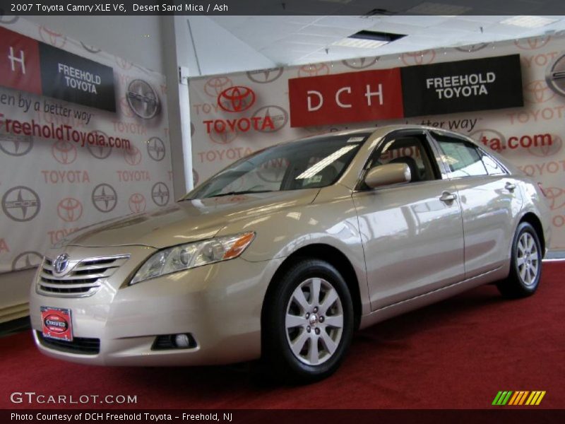 Desert Sand Mica / Ash 2007 Toyota Camry XLE V6