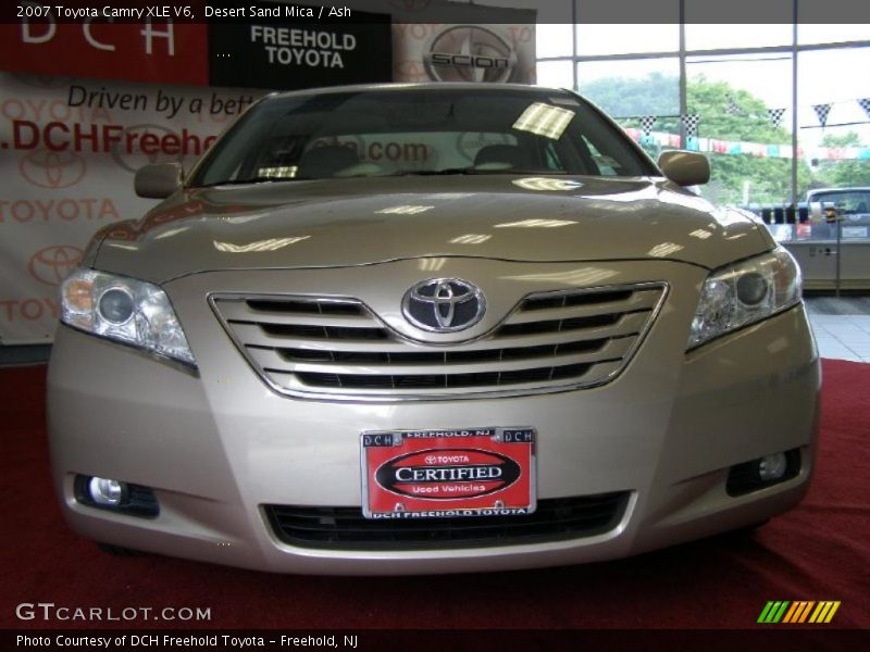 Desert Sand Mica / Ash 2007 Toyota Camry XLE V6