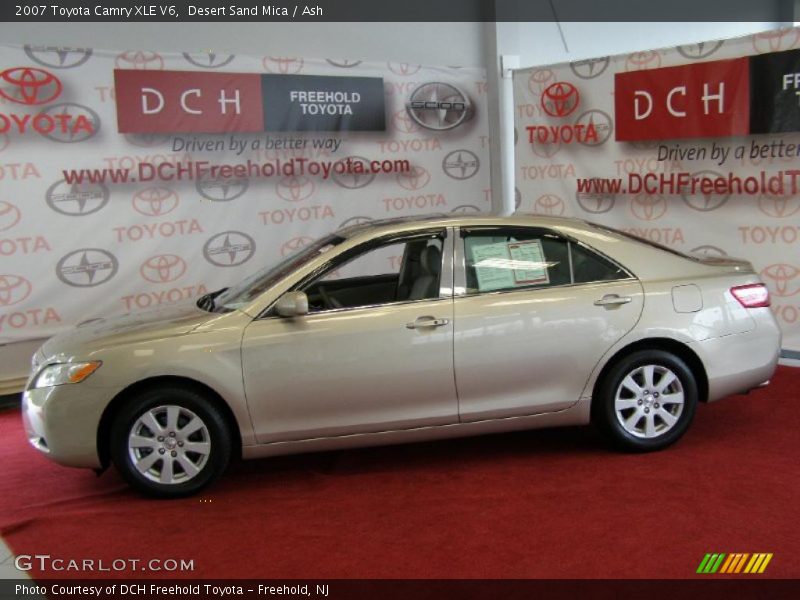 Desert Sand Mica / Ash 2007 Toyota Camry XLE V6