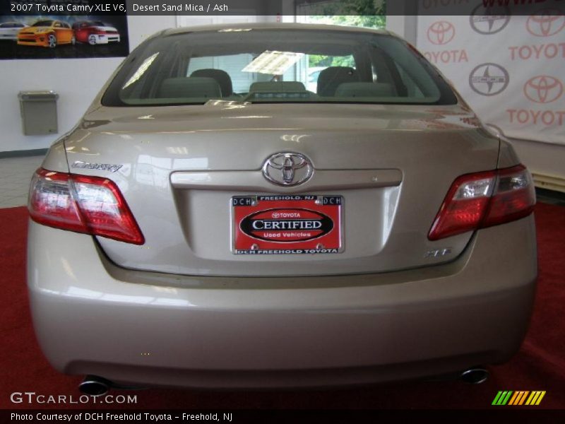 Desert Sand Mica / Ash 2007 Toyota Camry XLE V6