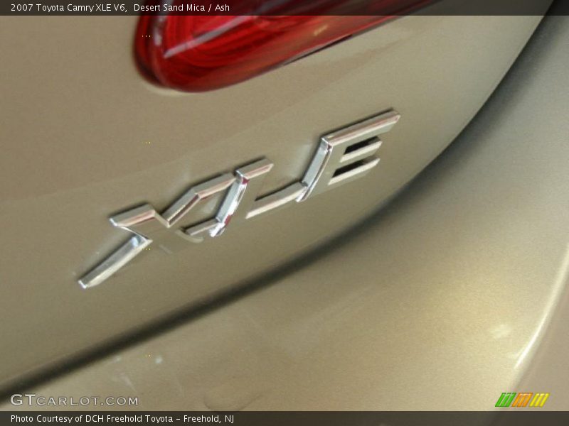 Desert Sand Mica / Ash 2007 Toyota Camry XLE V6