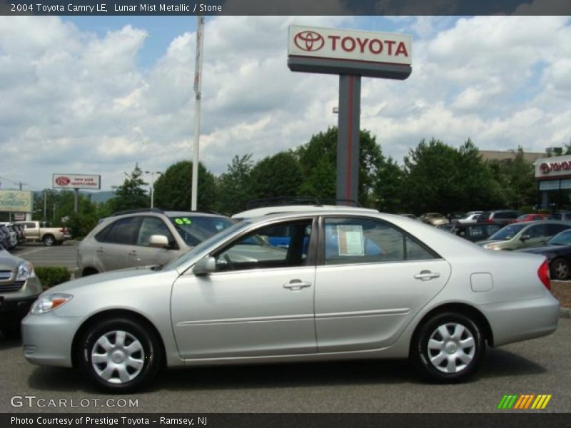Lunar Mist Metallic / Stone 2004 Toyota Camry LE