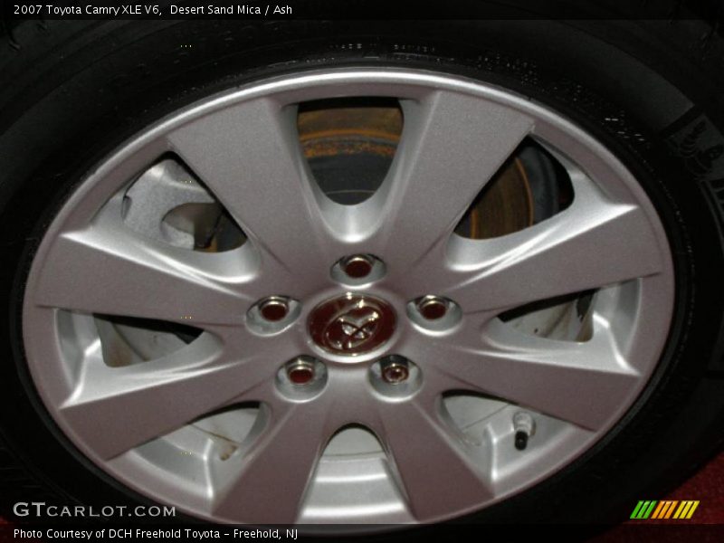 Desert Sand Mica / Ash 2007 Toyota Camry XLE V6