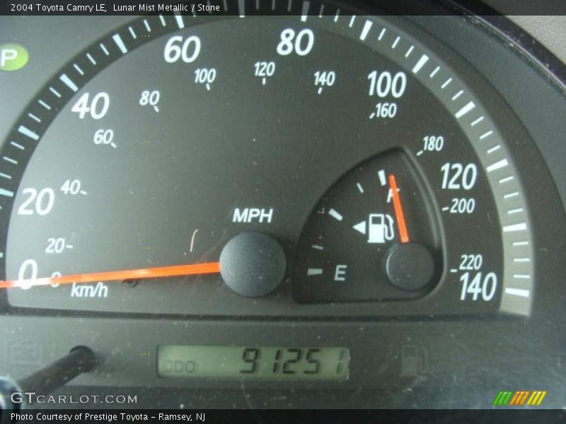 Lunar Mist Metallic / Stone 2004 Toyota Camry LE