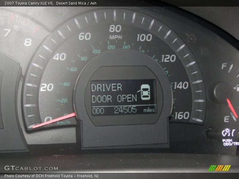 Desert Sand Mica / Ash 2007 Toyota Camry XLE V6
