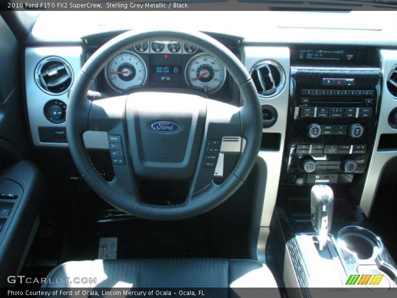 Sterling Grey Metallic / Black 2010 Ford F150 FX2 SuperCrew