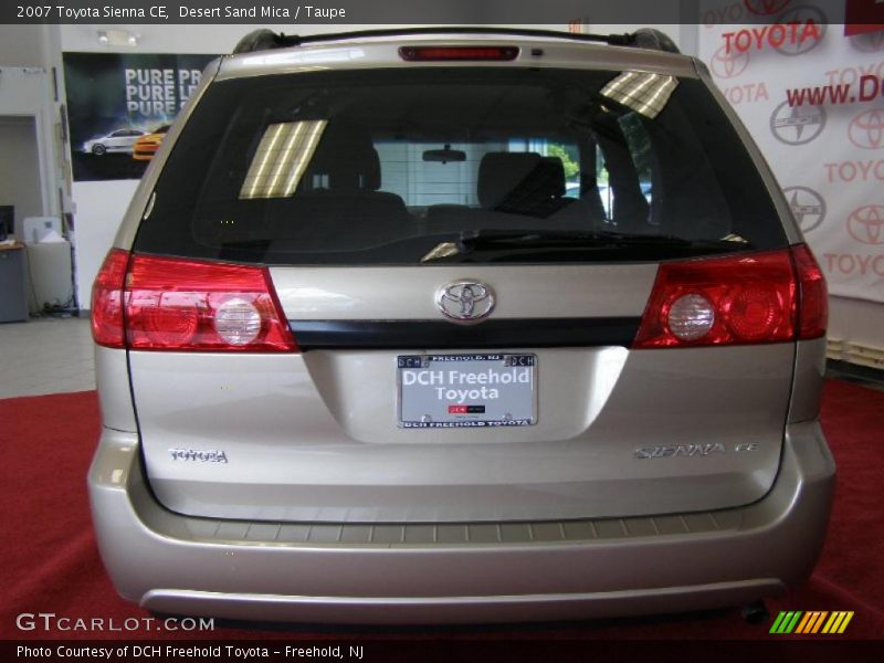Desert Sand Mica / Taupe 2007 Toyota Sienna CE