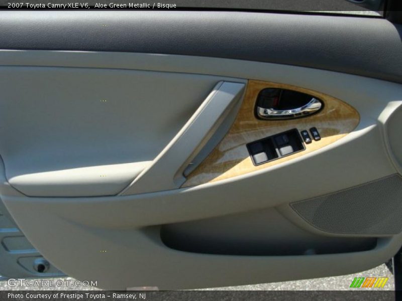 Aloe Green Metallic / Bisque 2007 Toyota Camry XLE V6