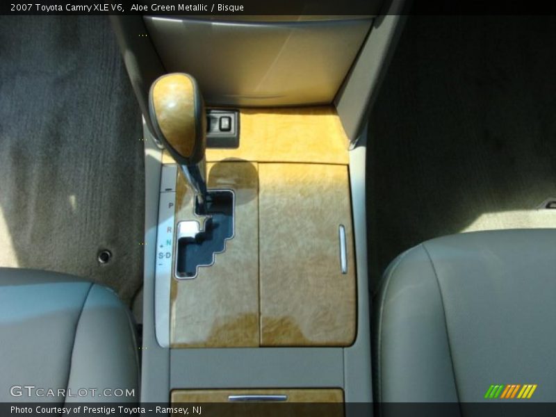 Aloe Green Metallic / Bisque 2007 Toyota Camry XLE V6