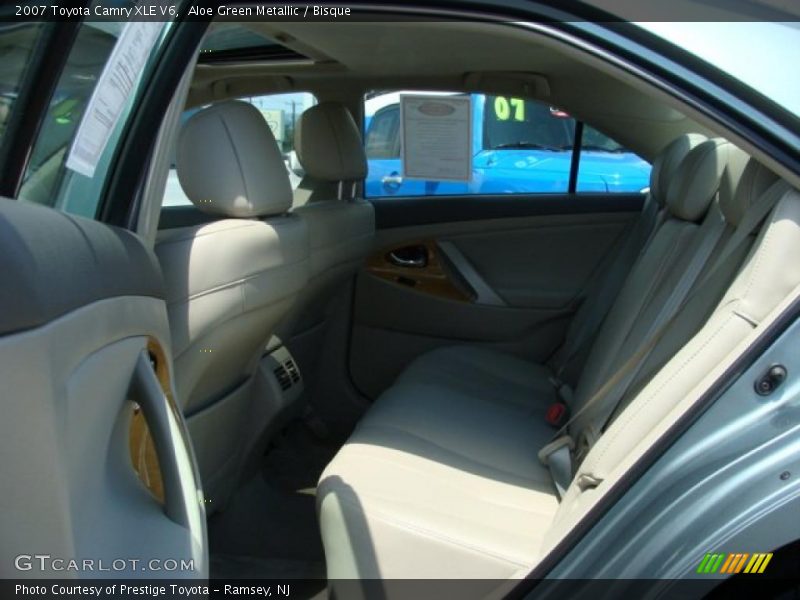 Aloe Green Metallic / Bisque 2007 Toyota Camry XLE V6