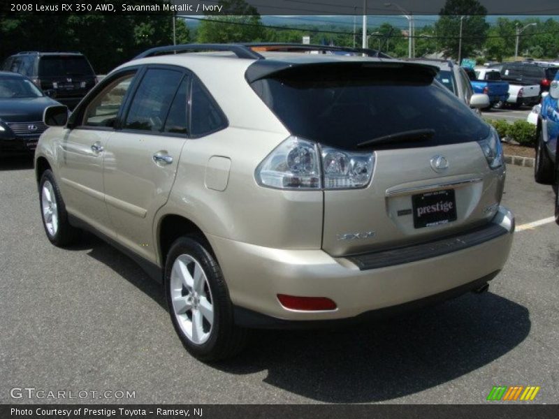 Savannah Metallic / Ivory 2008 Lexus RX 350 AWD