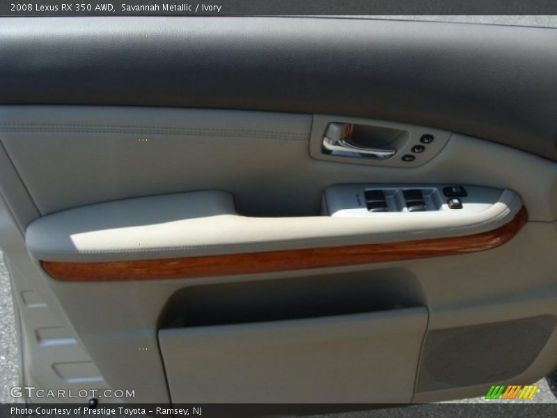Savannah Metallic / Ivory 2008 Lexus RX 350 AWD