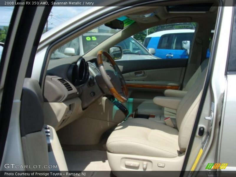 Savannah Metallic / Ivory 2008 Lexus RX 350 AWD