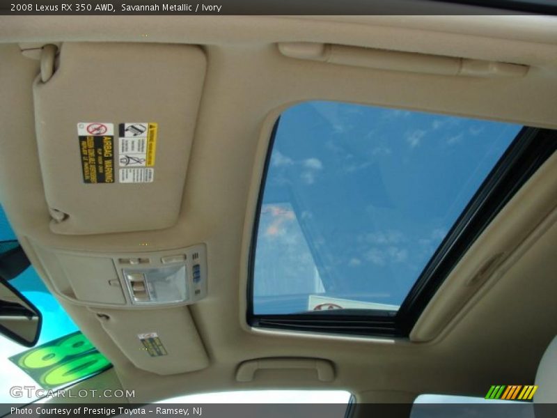 Savannah Metallic / Ivory 2008 Lexus RX 350 AWD