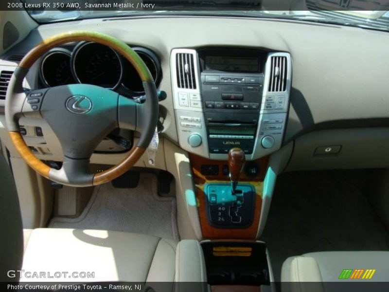 Savannah Metallic / Ivory 2008 Lexus RX 350 AWD