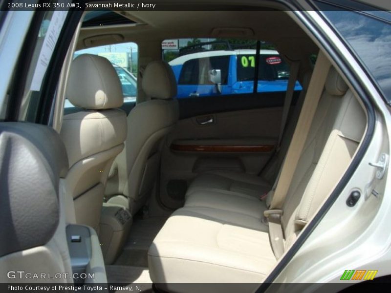 Savannah Metallic / Ivory 2008 Lexus RX 350 AWD