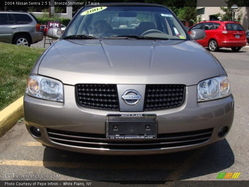 Bronze Shimmer / Taupe 2004 Nissan Sentra 2.5 S