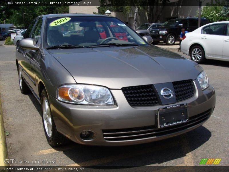 Bronze Shimmer / Taupe 2004 Nissan Sentra 2.5 S