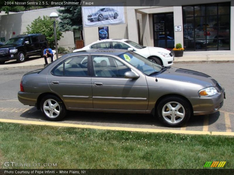 Bronze Shimmer / Taupe 2004 Nissan Sentra 2.5 S