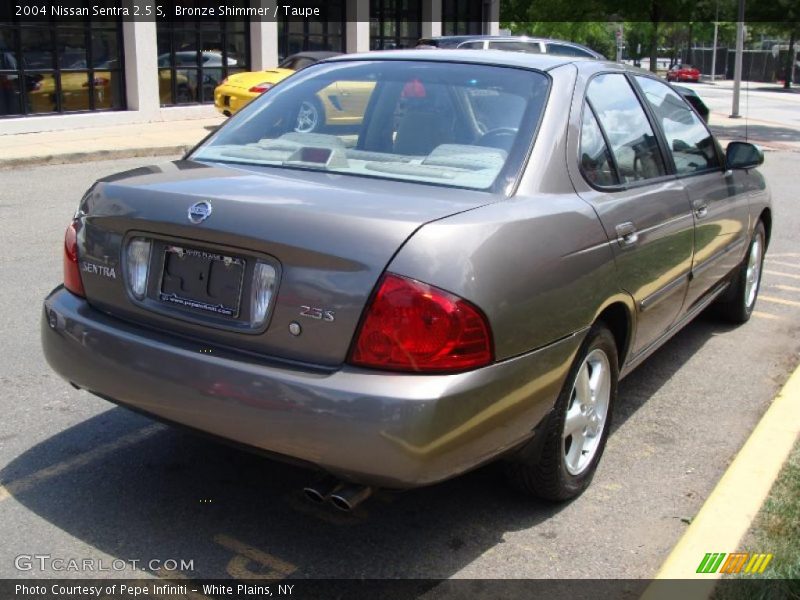 Bronze Shimmer / Taupe 2004 Nissan Sentra 2.5 S