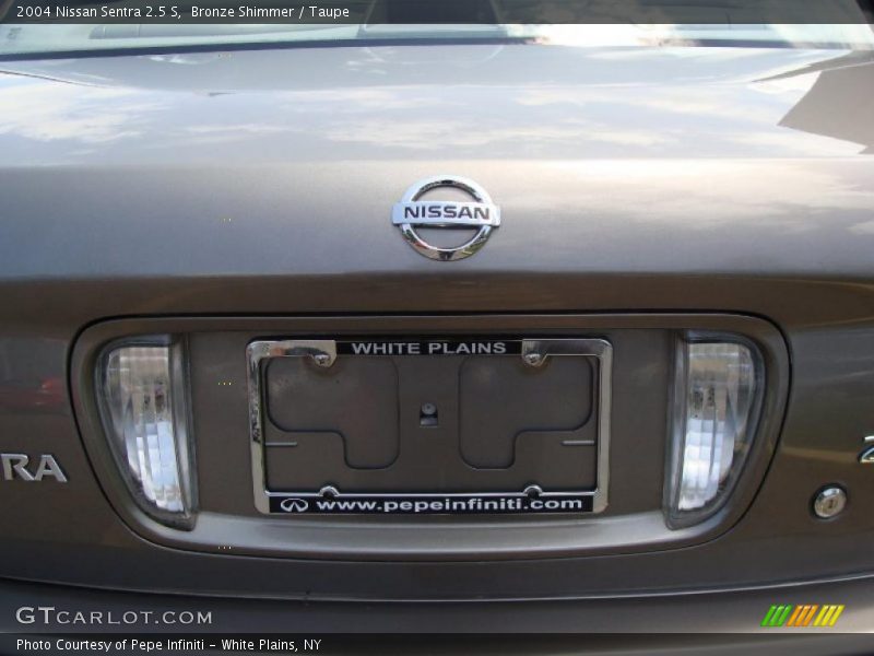 Bronze Shimmer / Taupe 2004 Nissan Sentra 2.5 S