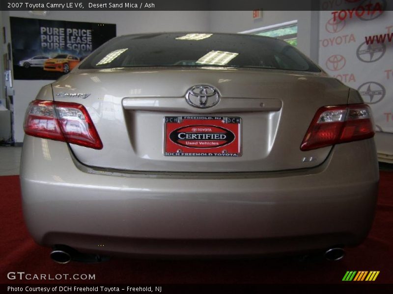 Desert Sand Mica / Ash 2007 Toyota Camry LE V6