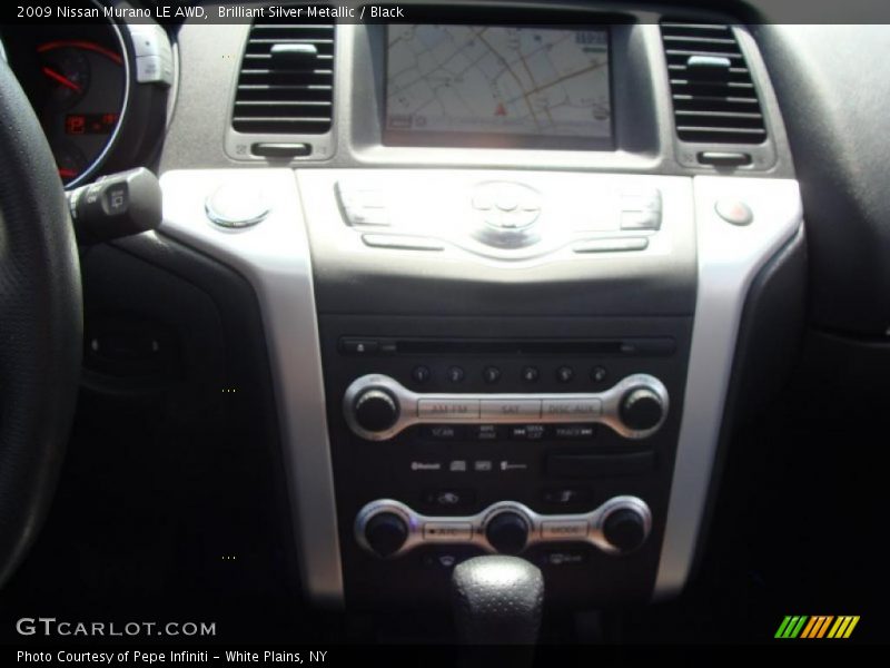 Brilliant Silver Metallic / Black 2009 Nissan Murano LE AWD