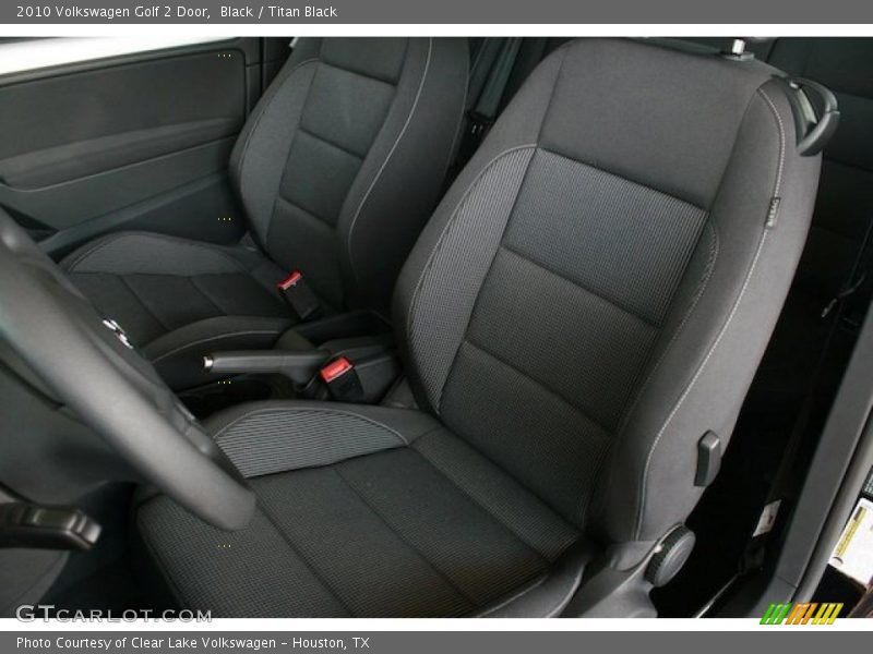 Black / Titan Black 2010 Volkswagen Golf 2 Door