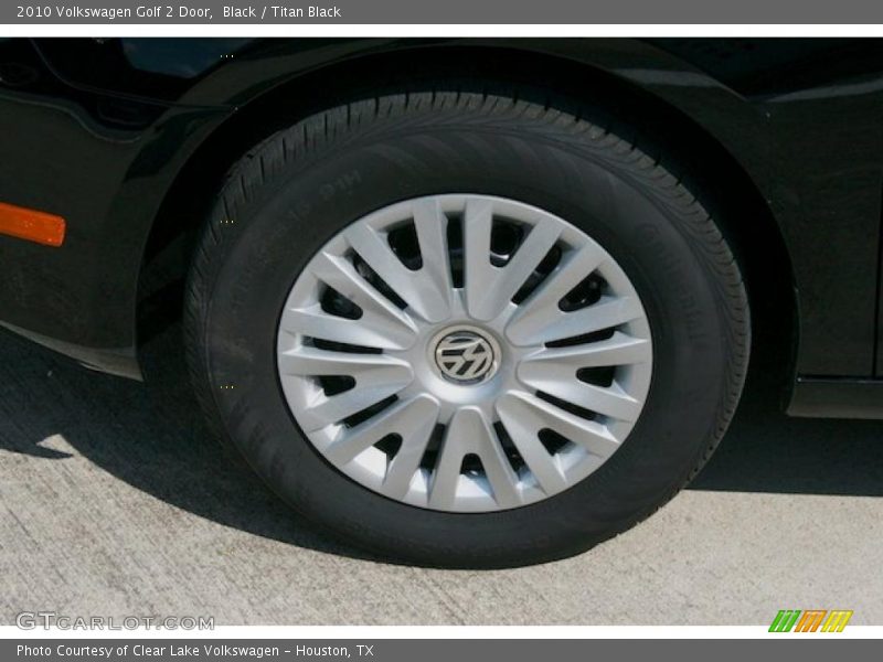Black / Titan Black 2010 Volkswagen Golf 2 Door