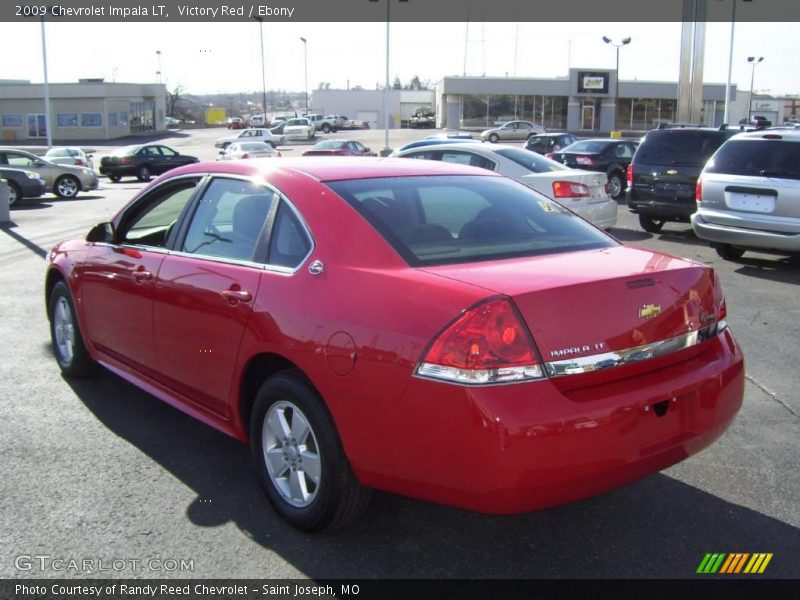 Victory Red / Ebony 2009 Chevrolet Impala LT