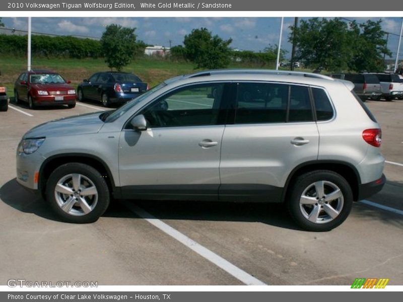 White Gold Metallic / Sandstone 2010 Volkswagen Tiguan Wolfsburg Edition