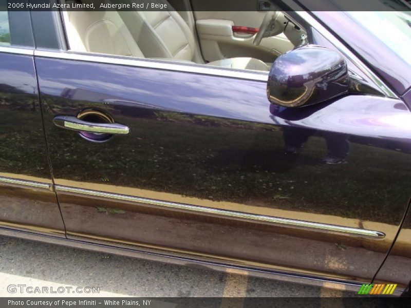 Aubergine Red / Beige 2006 Hyundai Azera Limited
