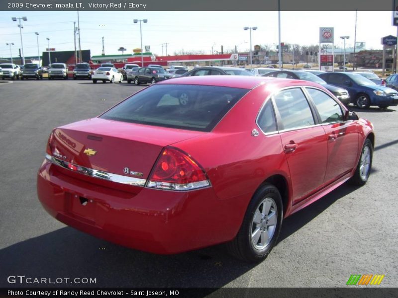 Victory Red / Ebony 2009 Chevrolet Impala LT