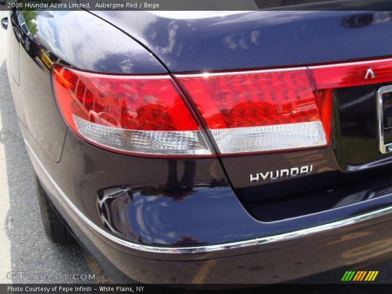 Aubergine Red / Beige 2006 Hyundai Azera Limited