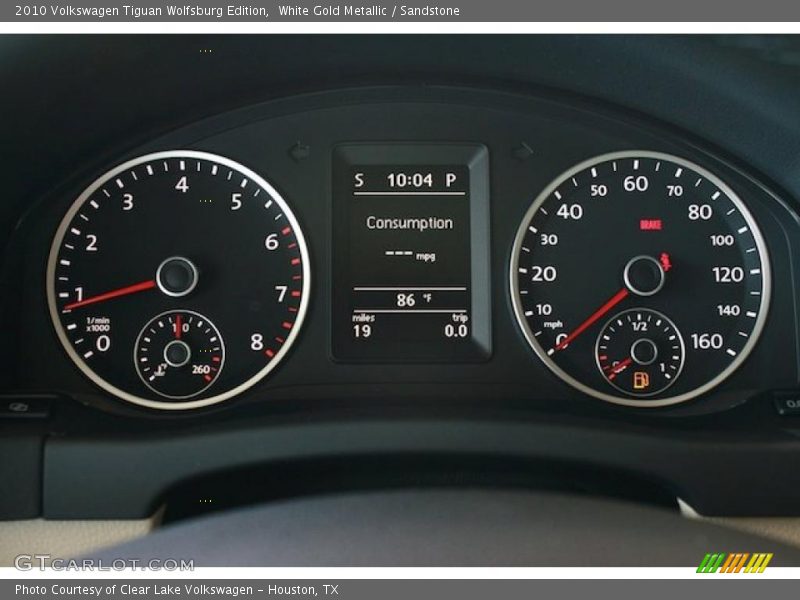 White Gold Metallic / Sandstone 2010 Volkswagen Tiguan Wolfsburg Edition