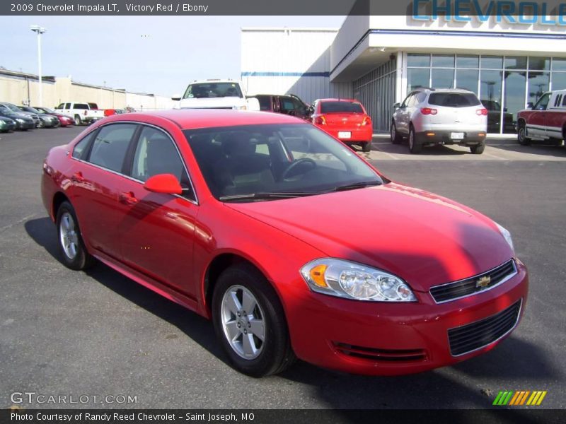 Victory Red / Ebony 2009 Chevrolet Impala LT