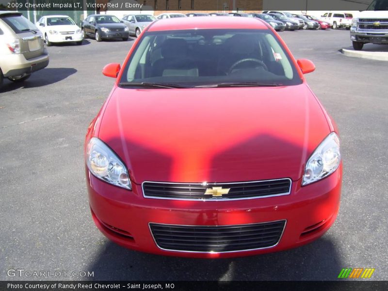 Victory Red / Ebony 2009 Chevrolet Impala LT