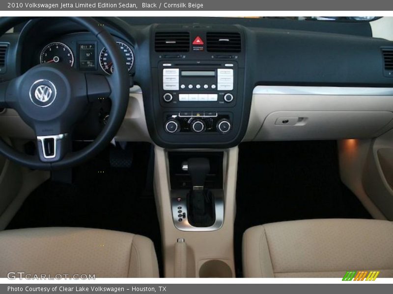 Black / Cornsilk Beige 2010 Volkswagen Jetta Limited Edition Sedan