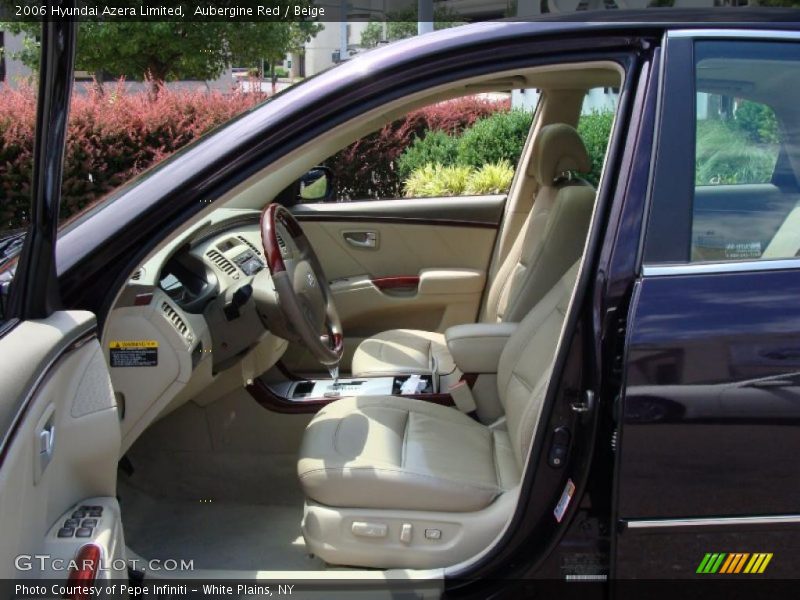 Aubergine Red / Beige 2006 Hyundai Azera Limited