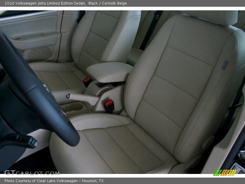 Black / Cornsilk Beige 2010 Volkswagen Jetta Limited Edition Sedan