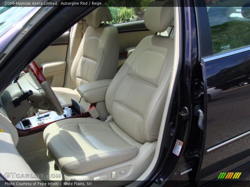 Aubergine Red / Beige 2006 Hyundai Azera Limited