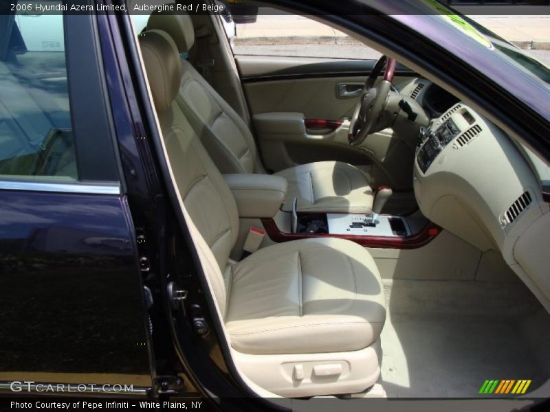 Aubergine Red / Beige 2006 Hyundai Azera Limited