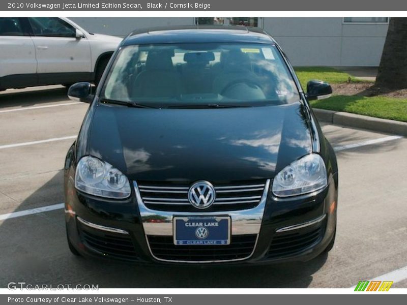 Black / Cornsilk Beige 2010 Volkswagen Jetta Limited Edition Sedan