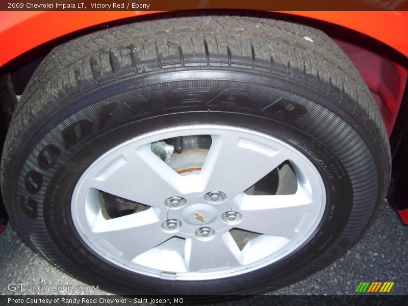 Victory Red / Ebony 2009 Chevrolet Impala LT