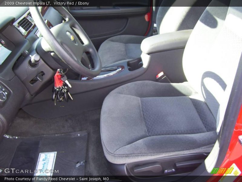 Victory Red / Ebony 2009 Chevrolet Impala LT