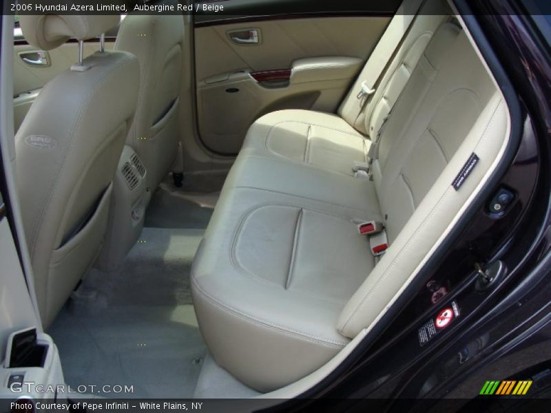 Aubergine Red / Beige 2006 Hyundai Azera Limited