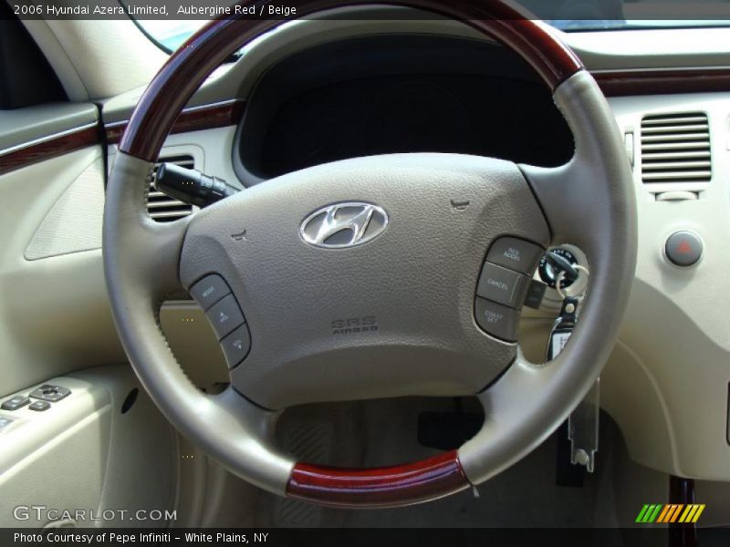 Aubergine Red / Beige 2006 Hyundai Azera Limited